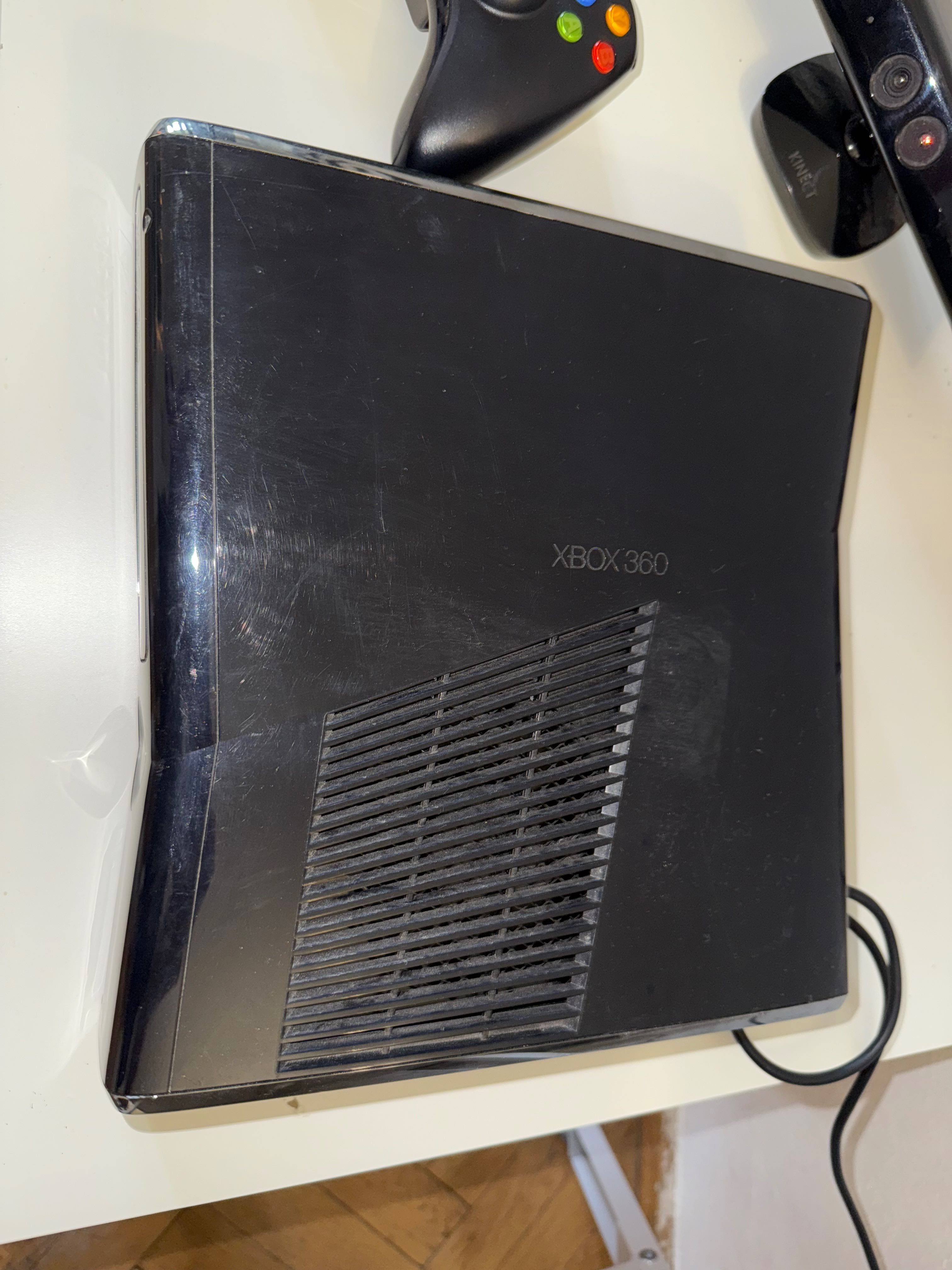 XBOX 360 + PAD + KINECT + 3 GRY Gratis