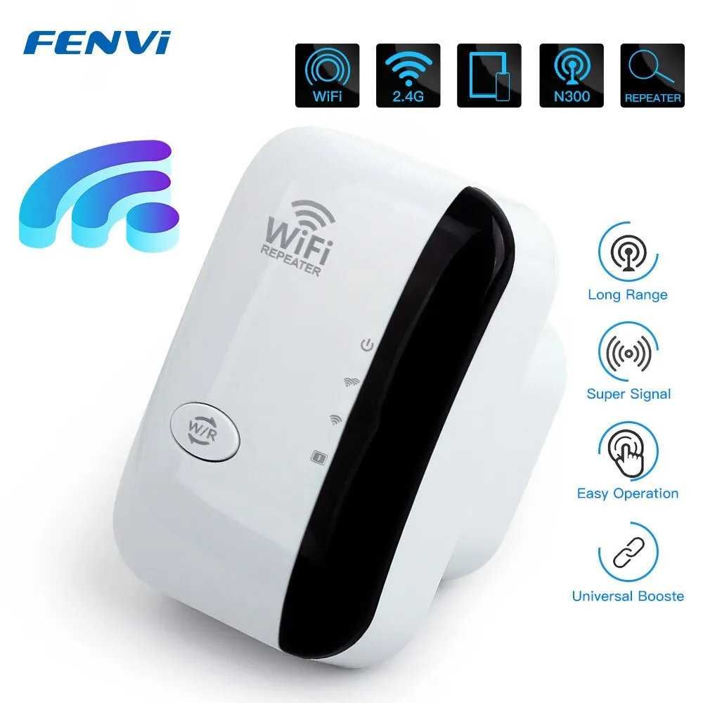 WiFi Repeater N 300 Mbps wzmacniacz sygnału 2.4G 802.11n + AP 2w1