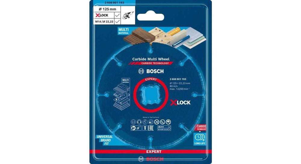 2 Discos Rebarbadora 125MM BOSCH X-LOCK + disco Stayer