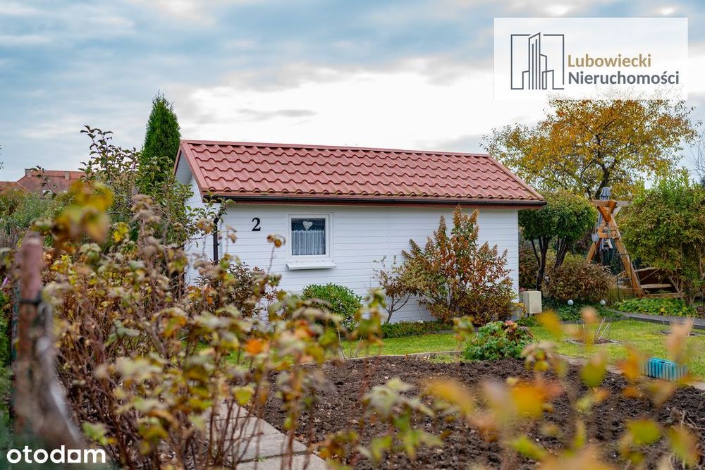 Ogródek działkowy w miejscowości Szczytno