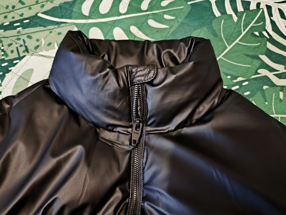 Kurtka Zimowa Aesthetics L Bomberka Eko Skóra Elegancka