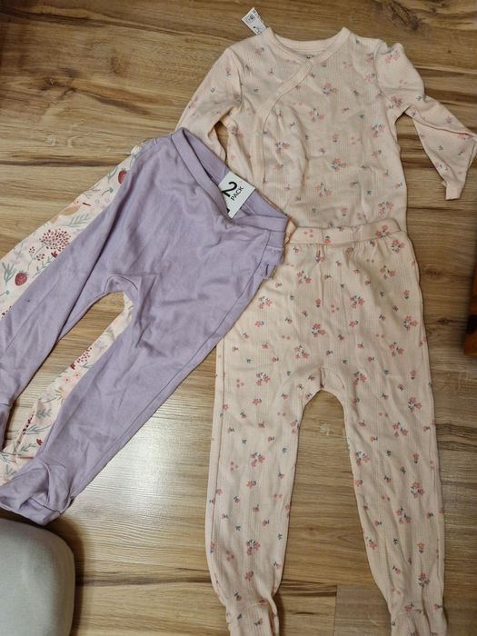 2 pary półśpiochów i komplet bluzka z półśpiochami