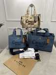 Сумка coach tote bag cargo шоппер