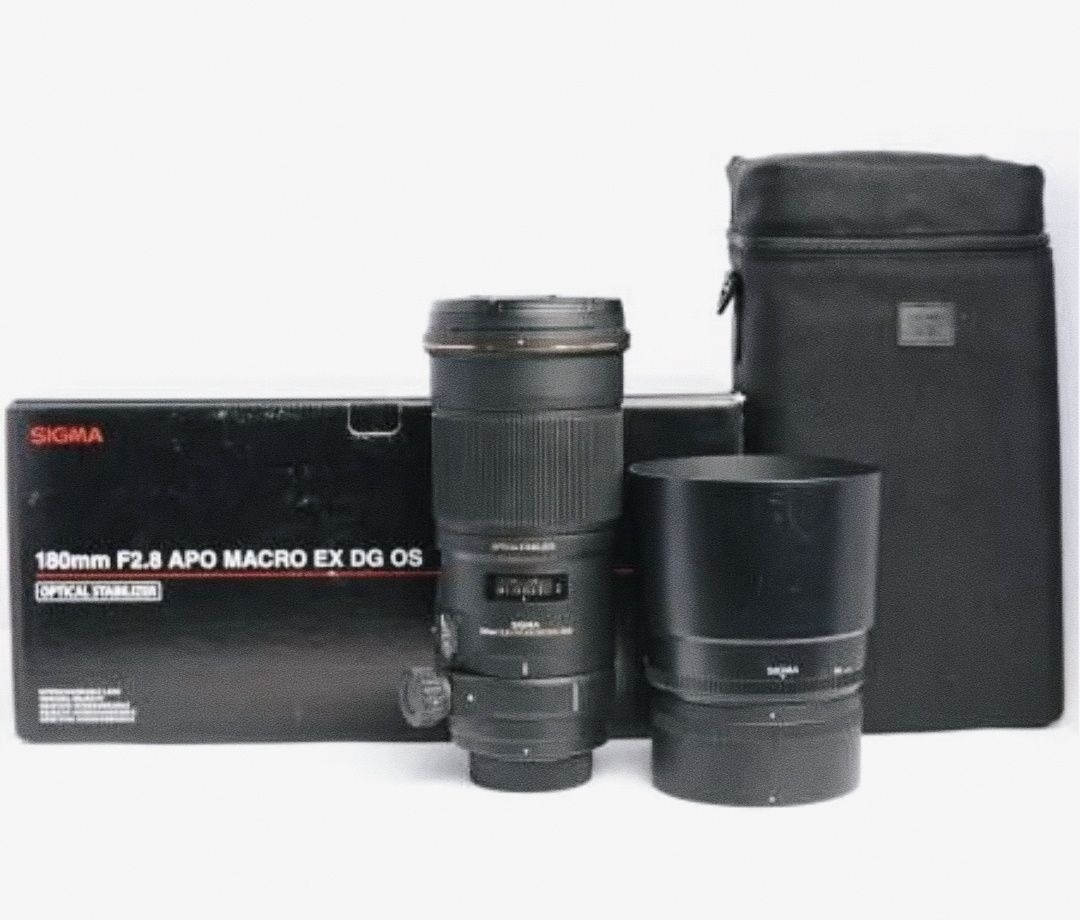 Sigma 180 mm f/2.8 APO Macro EX DG OS HSM Nikon Nikon
obiektyw używany