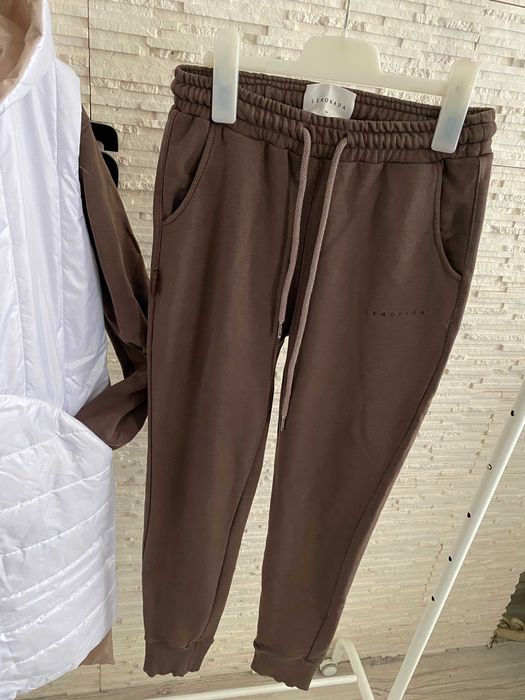 Lemonada dres set czekolada joggery + bluza S-M
