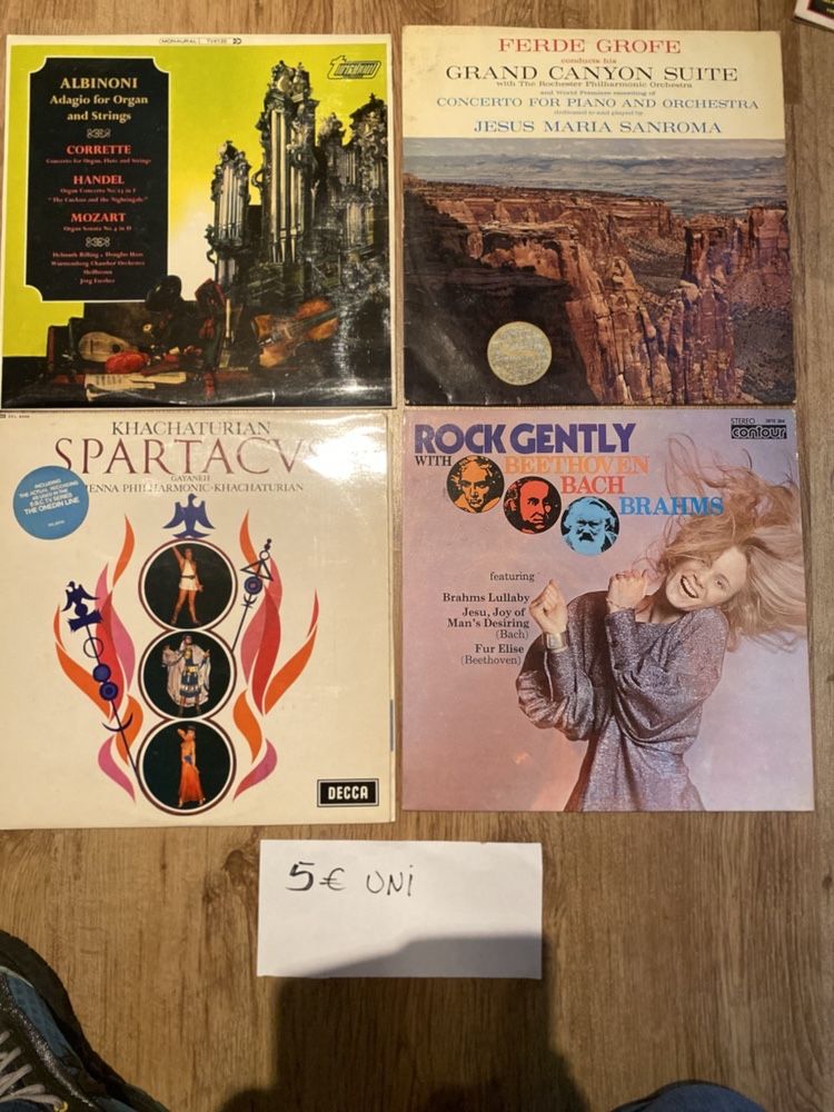 Lote 2: 16 discos vinil musica erudita (musica classica)