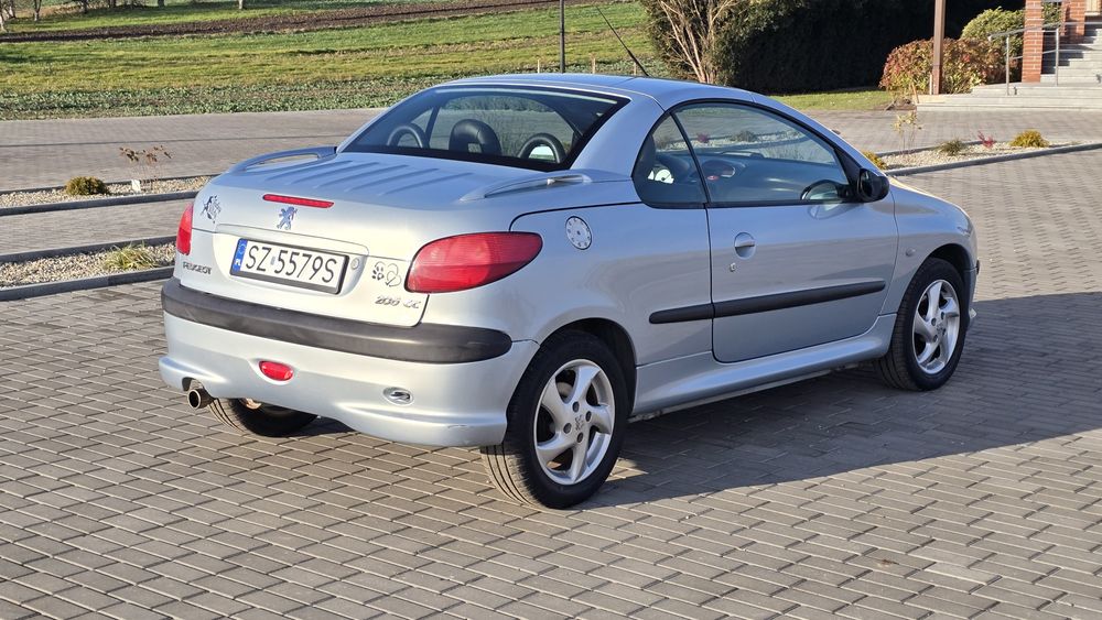 Peugeot 206cc 2003r 1.6 159.000km bardzo dobry stan!