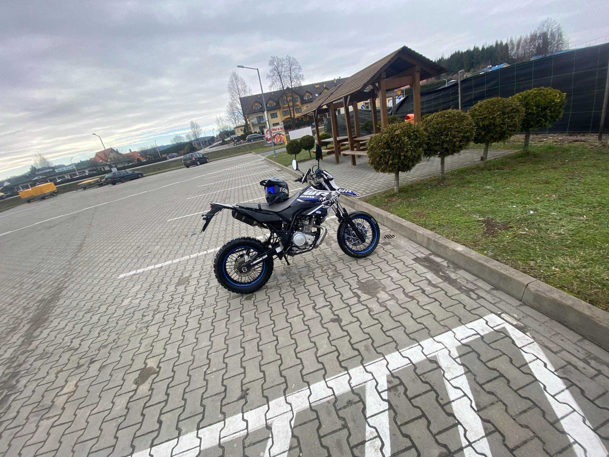 Yamaha WR 125 swieżo po remoncie