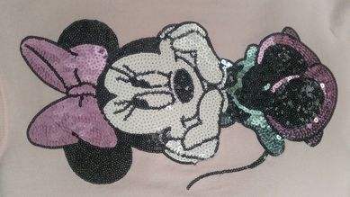 Nowy cienki sweter Disney Minnie Mouse H&M 8-10 lat 134-140 cm