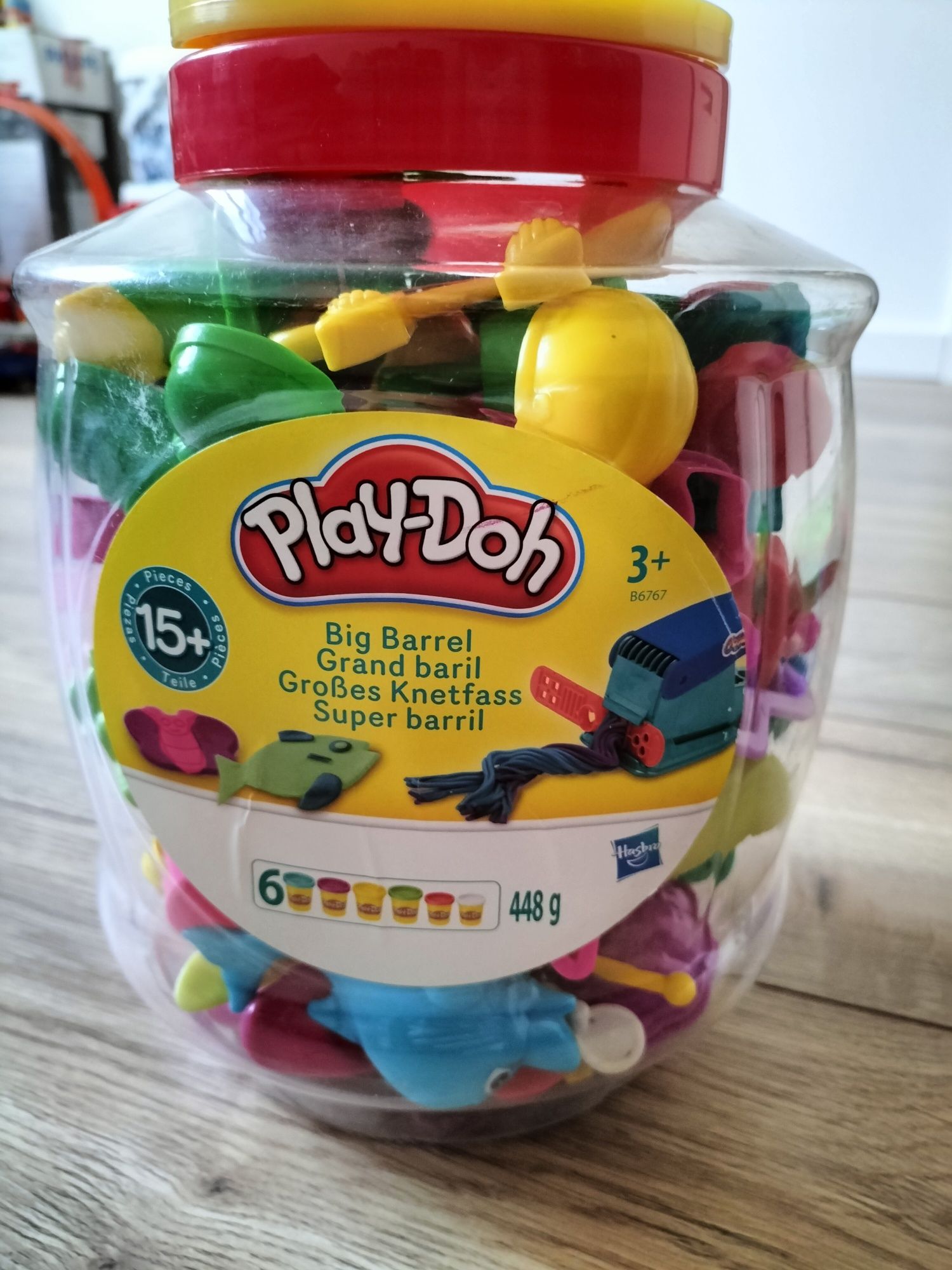 Mega wielki zestaw do ciastoliny PlayDoh ośmiornica foremki  bob budow