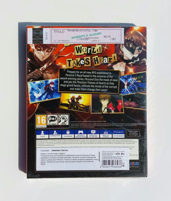 Gra Persona 5 Royal steelbook na PlayStation 4 i 5