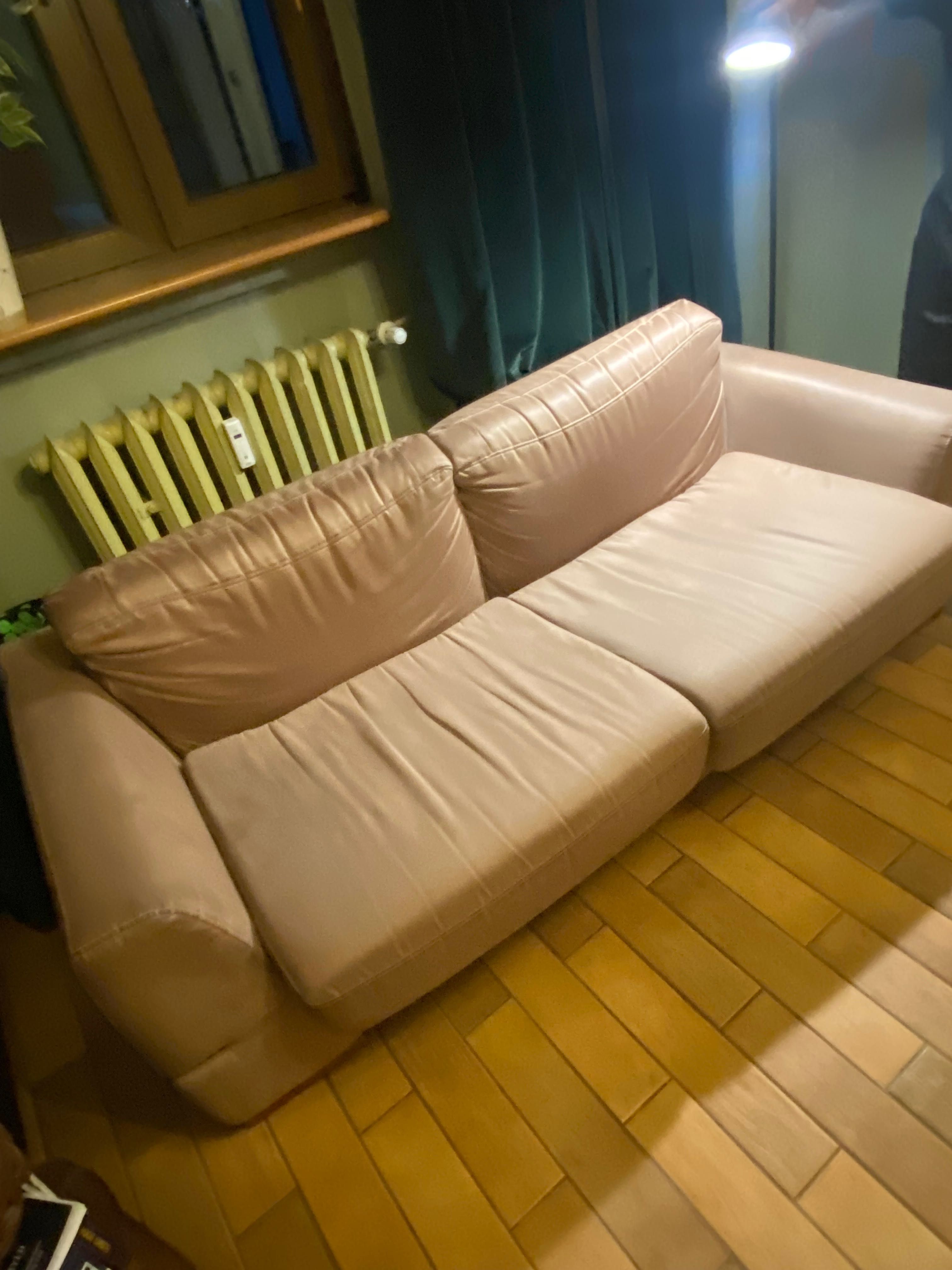 Sofa rozkładana do przodu