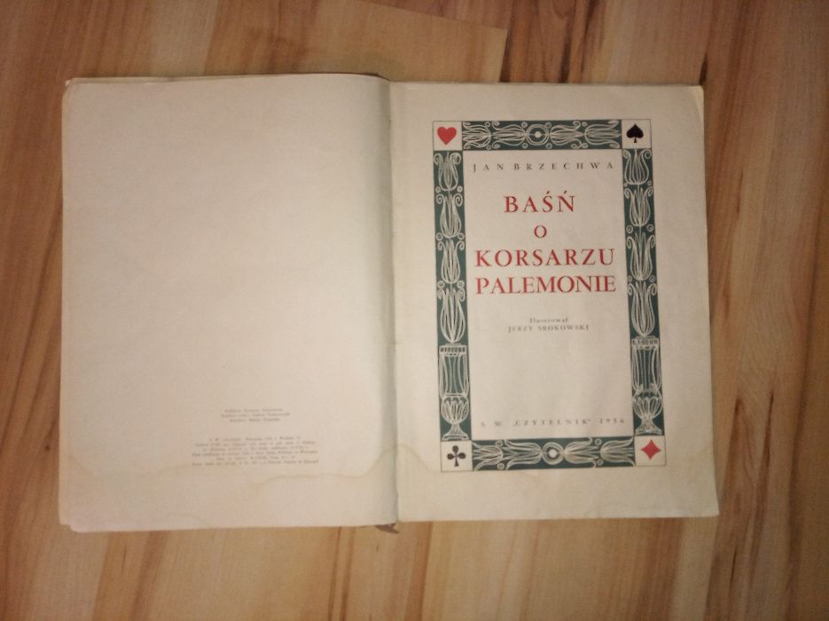 Baśń o korsarzu Palemonie Jan Brzechwa 1956