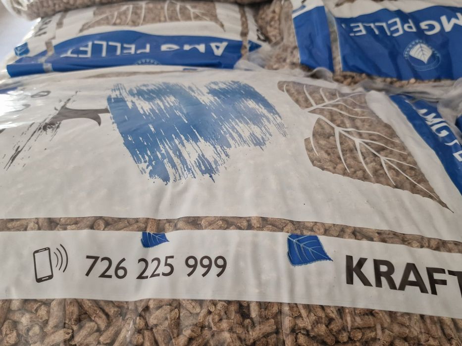 Pellet drzewny 6mm. Kraft