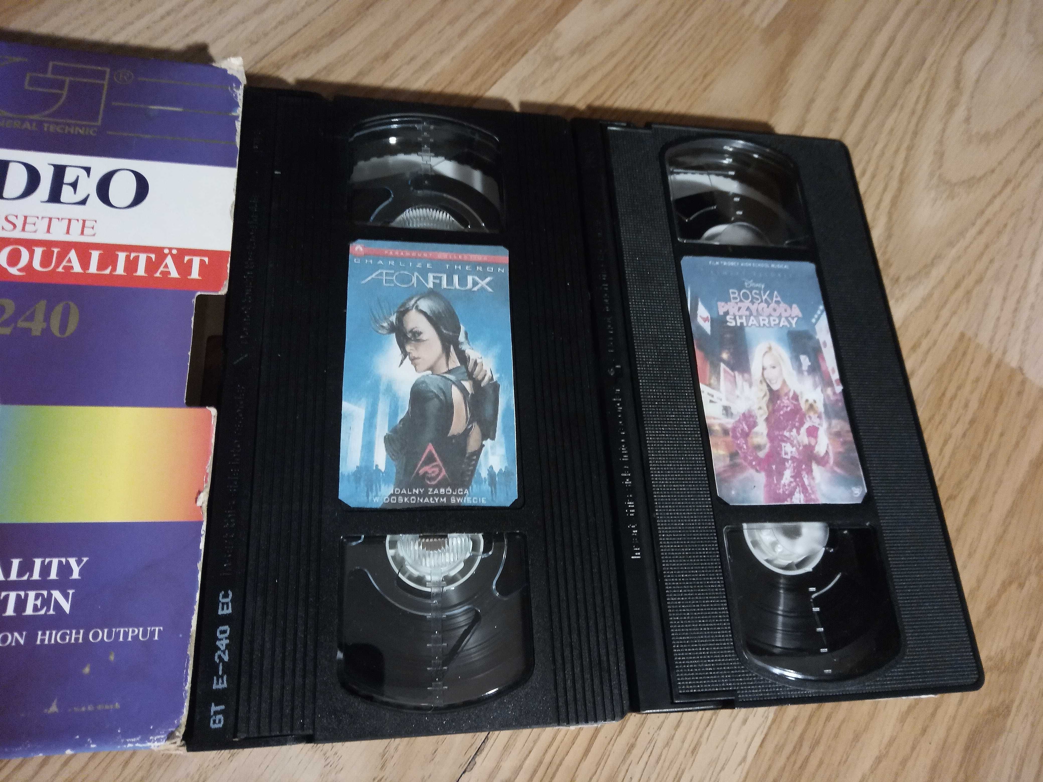 Kasety video VHS HiFi lektor pl. Ostatnie sztuki w ofercie fifty free