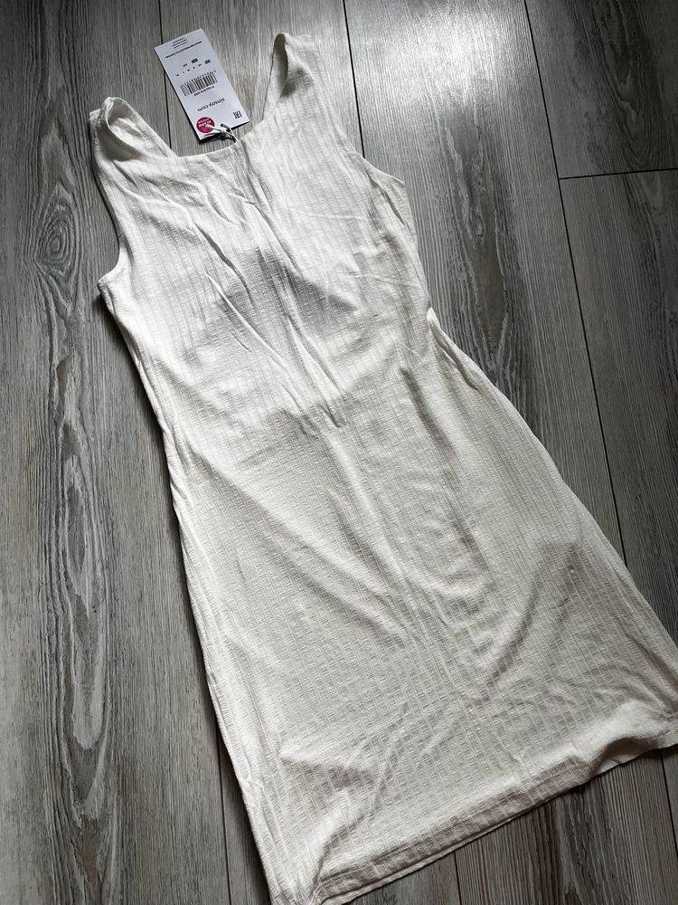 Sinsay nowa sukienka XXS 32 biała na imprezę lato