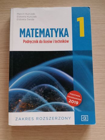 Matematyka 1 podręcznik