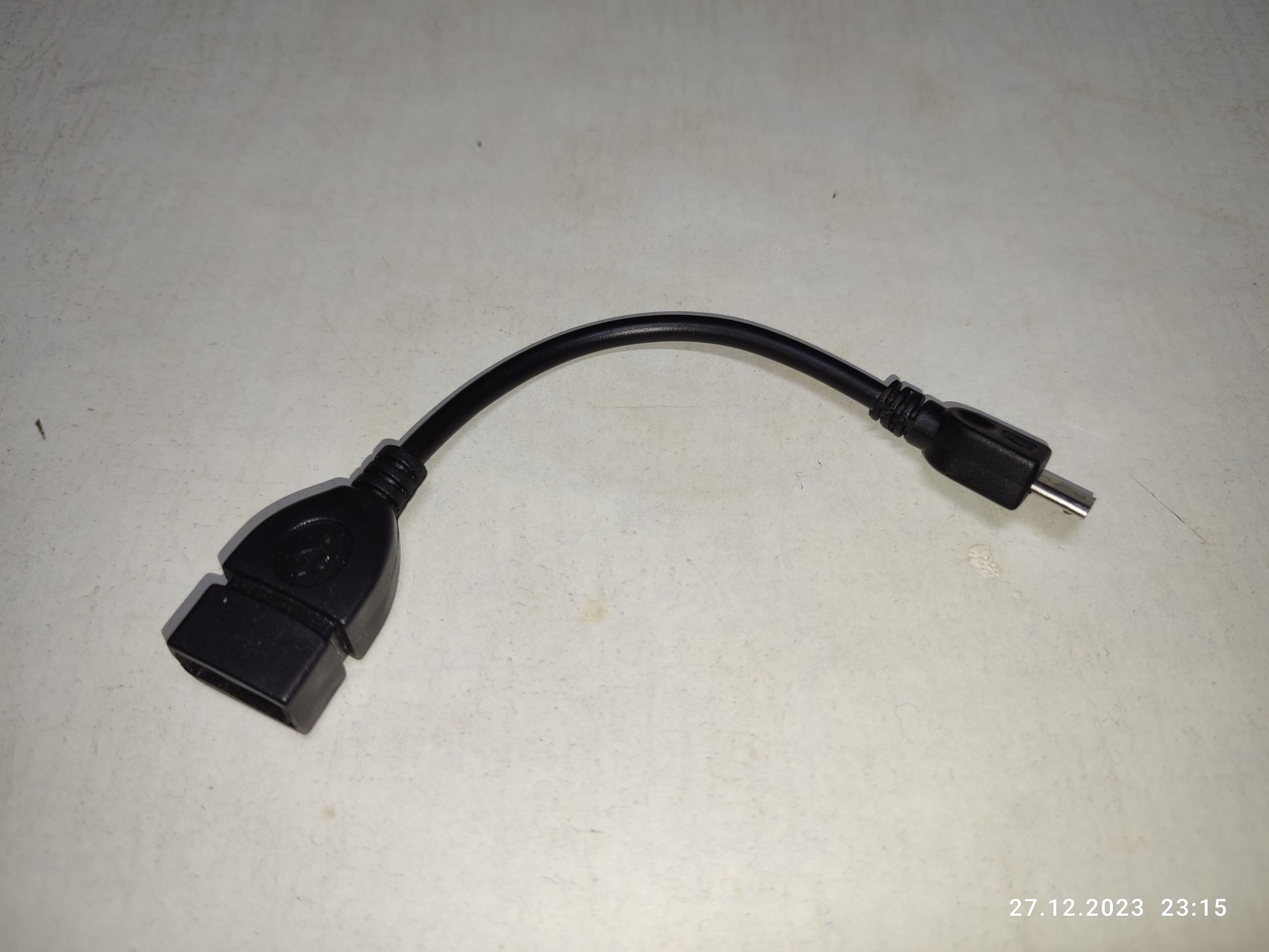 Перехідник micro-USB/USB-мама, для телефона з micro-USB