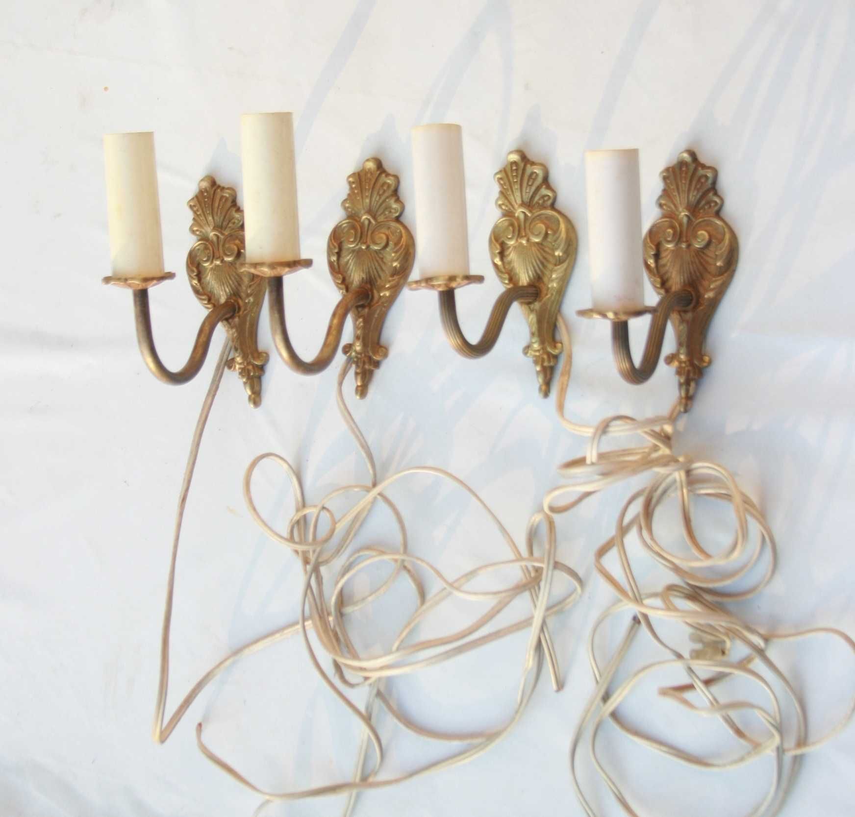 4 kinkiety vintage antyki
