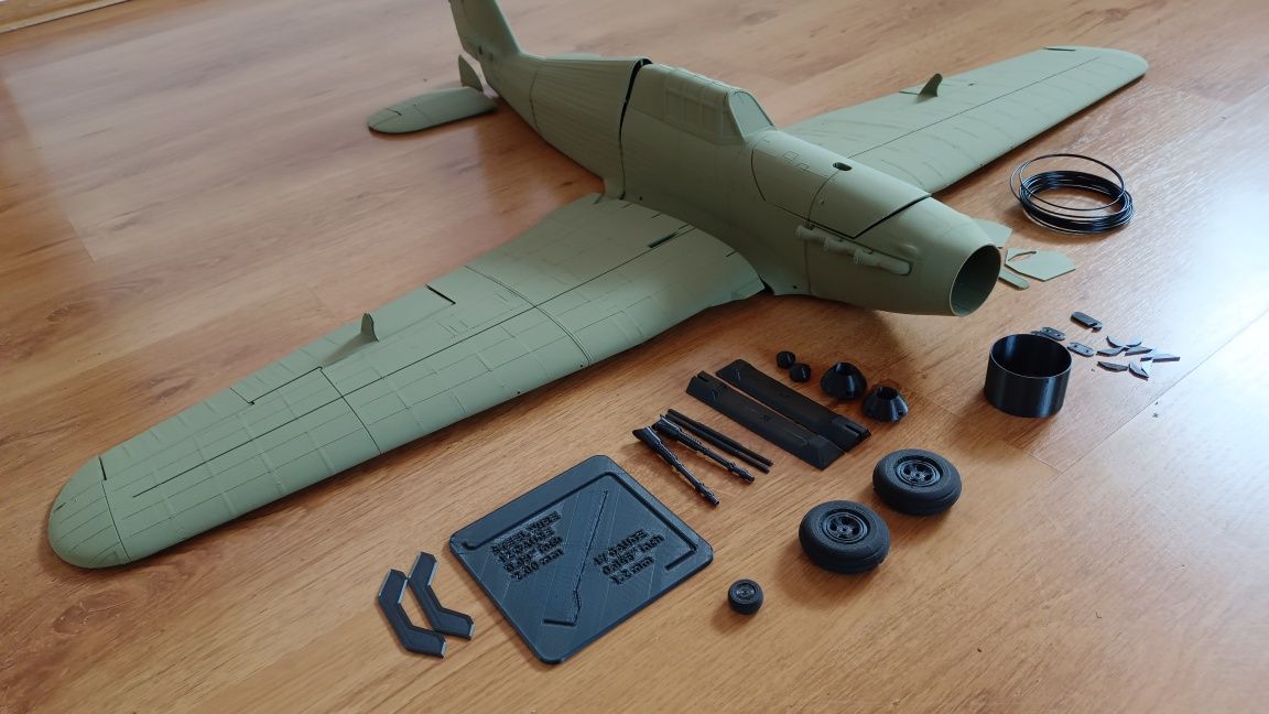 Samolot RC HAWKER HURRICANE 1m 42in KIT 

Mam do sprze