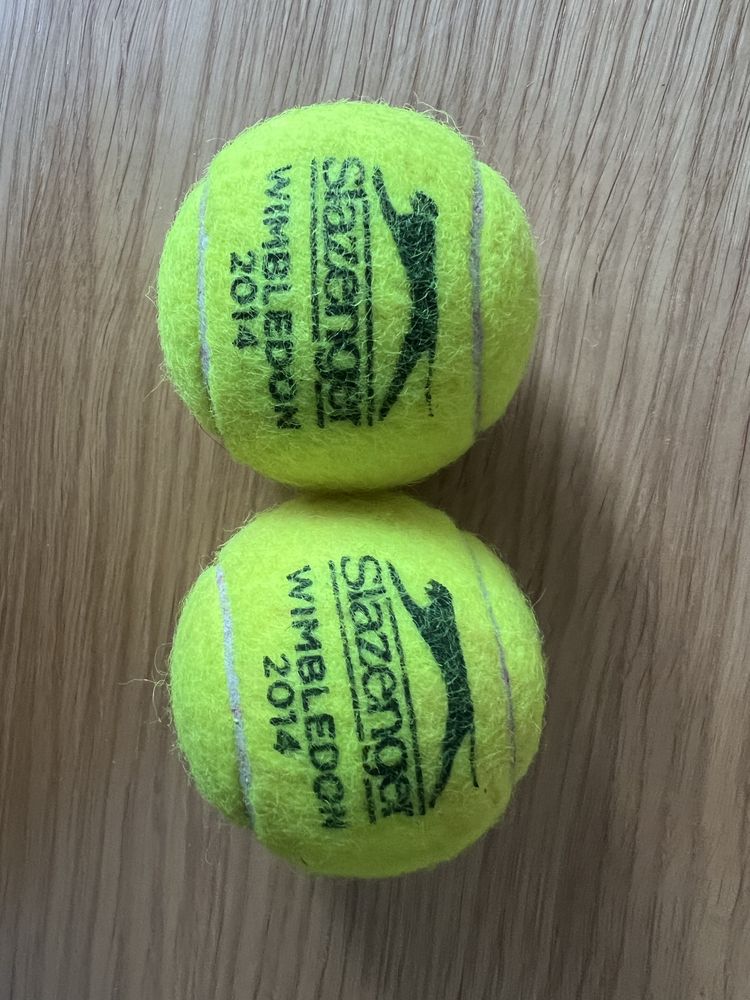 2 oryginalne piłki tenisowe Wimbledon 2014