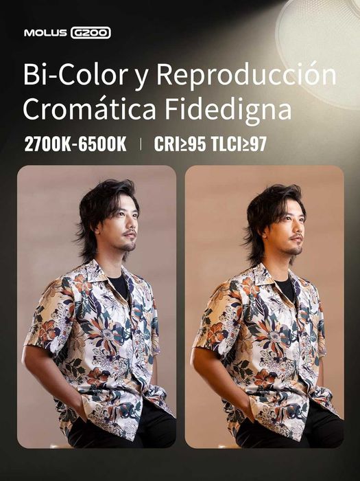 ZHIYUN MOLUS G200 - LED de 200W