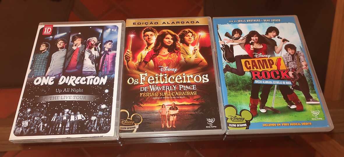 DVDS filmes música documentários e escola