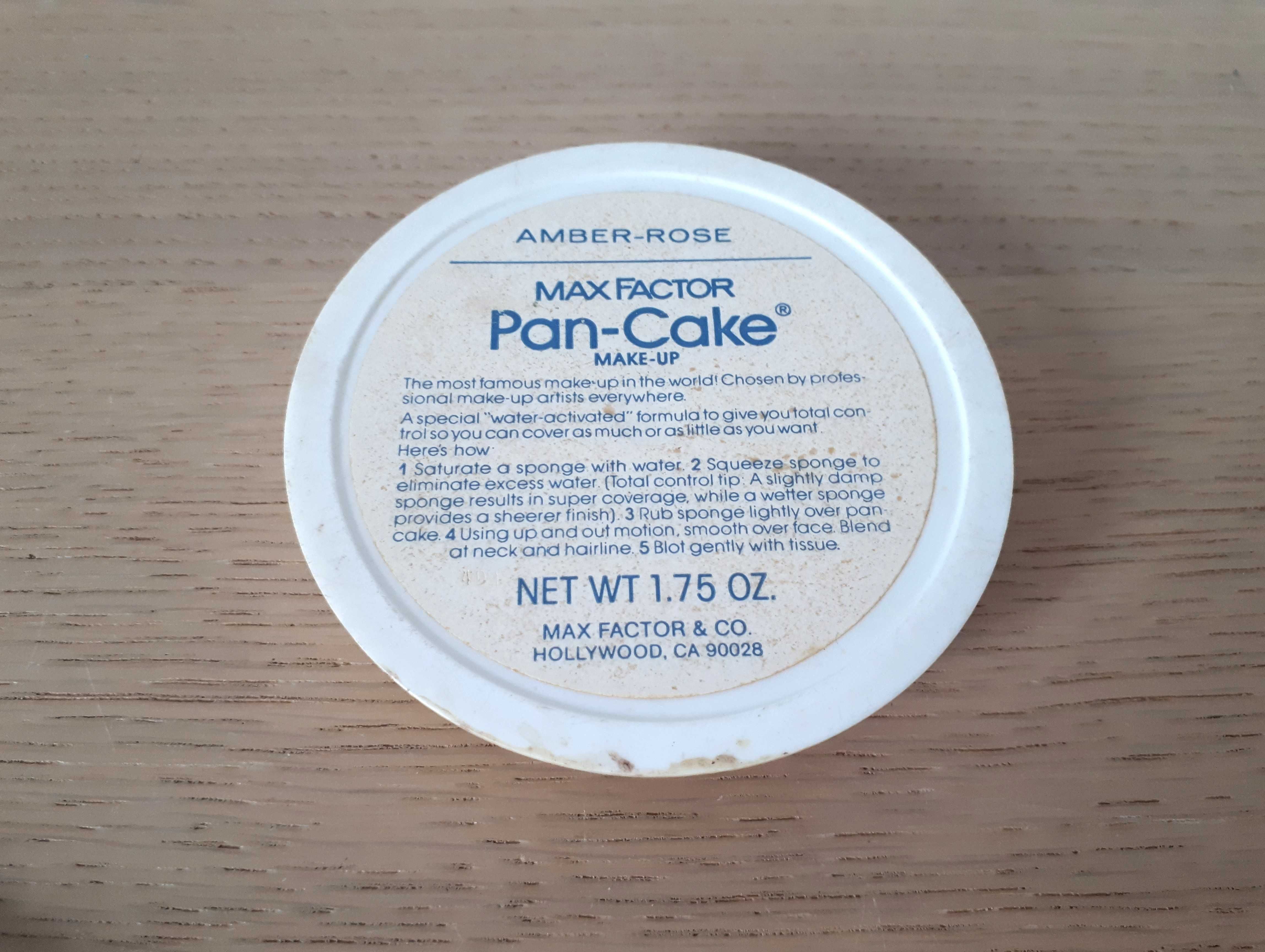 oryginalny puder Pan-cake Max Factor make up Amber rose