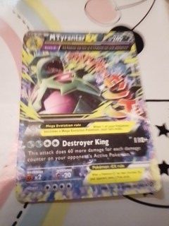 Cartas mega Evo.