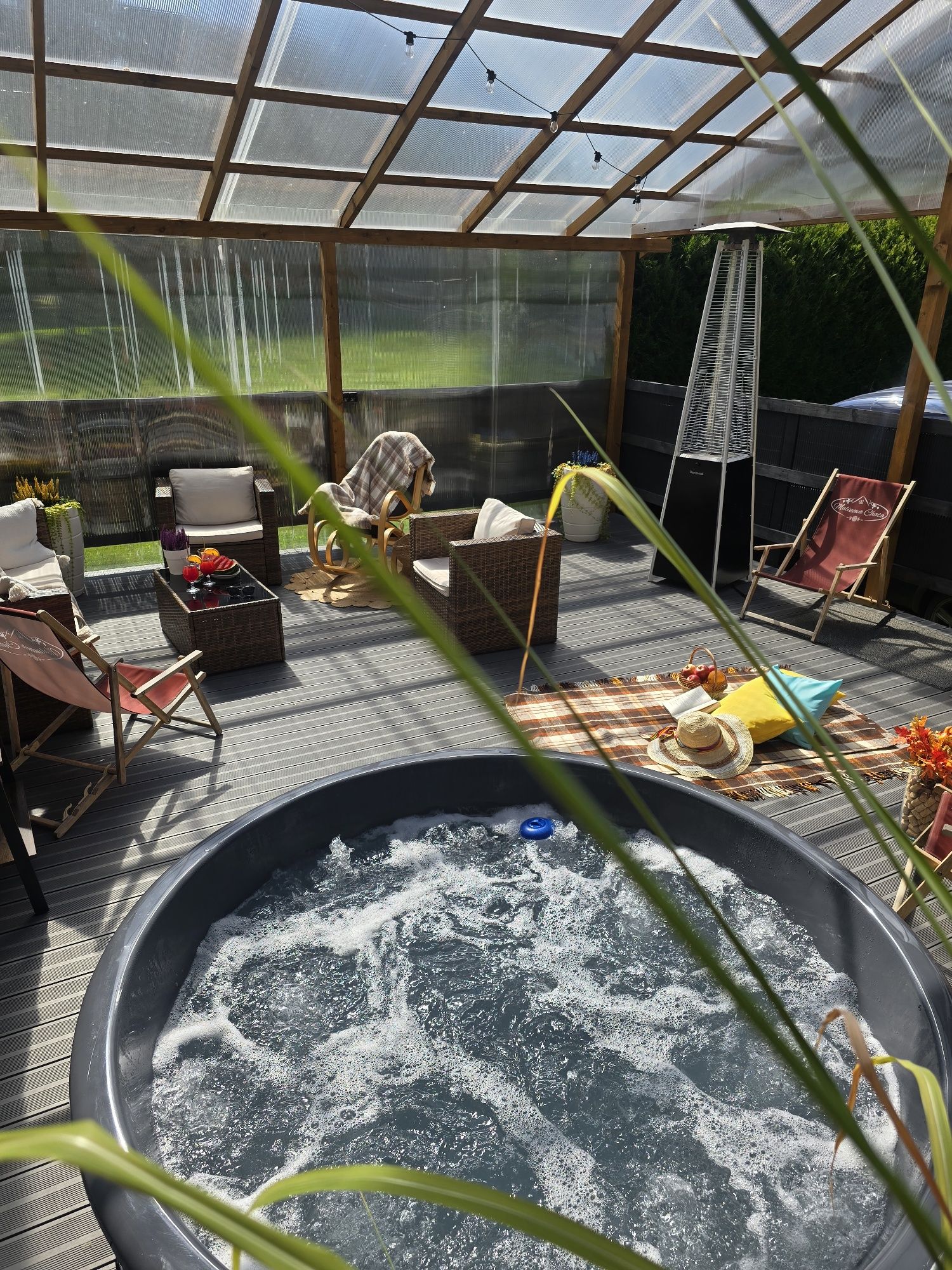 Malinowa Chata Murzasichle jacuzzi, grill max 18 os.