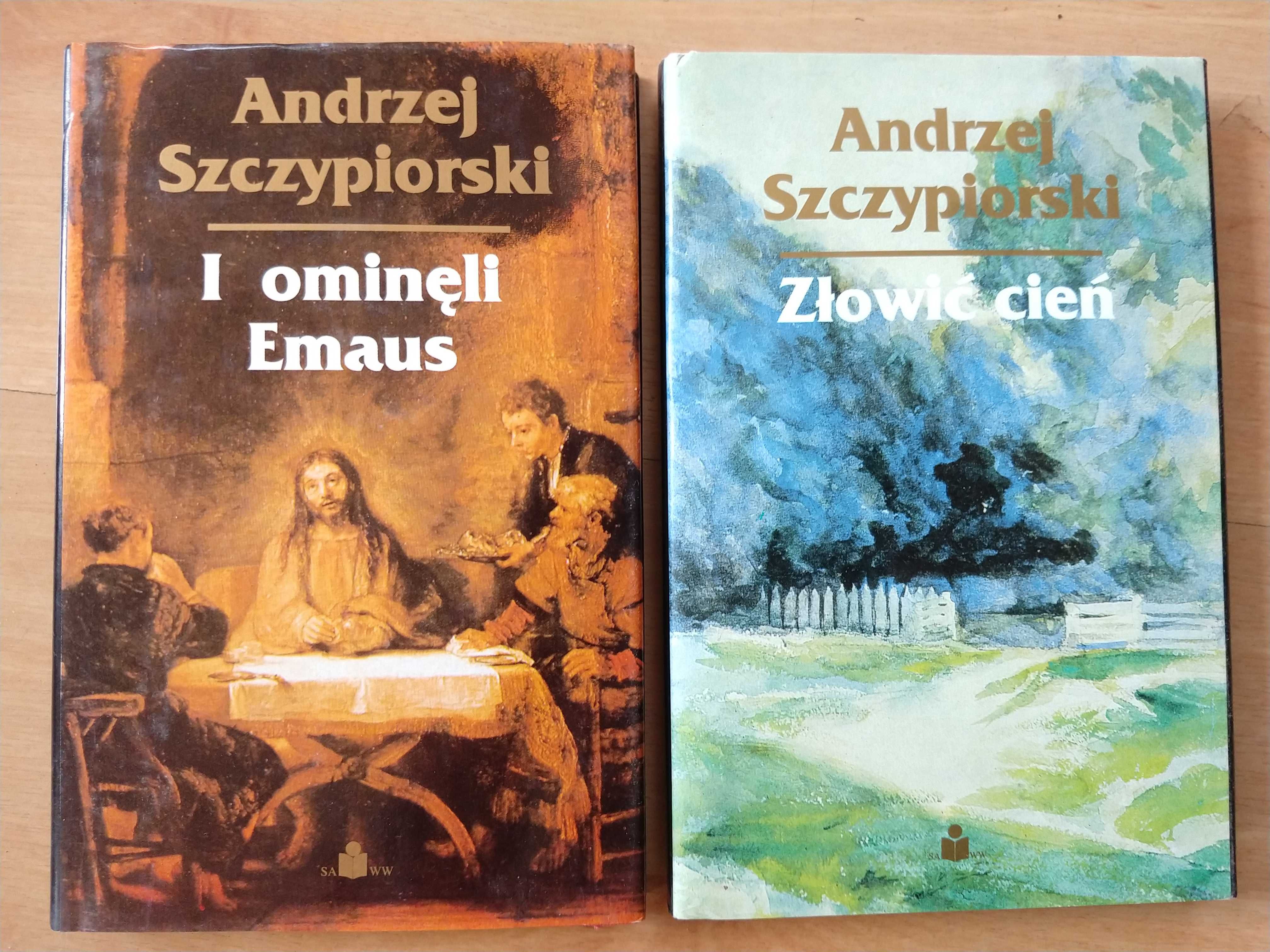 Autoportret z kobietą,Początek Lustra Złowić cień Andrzej Szczypiorski