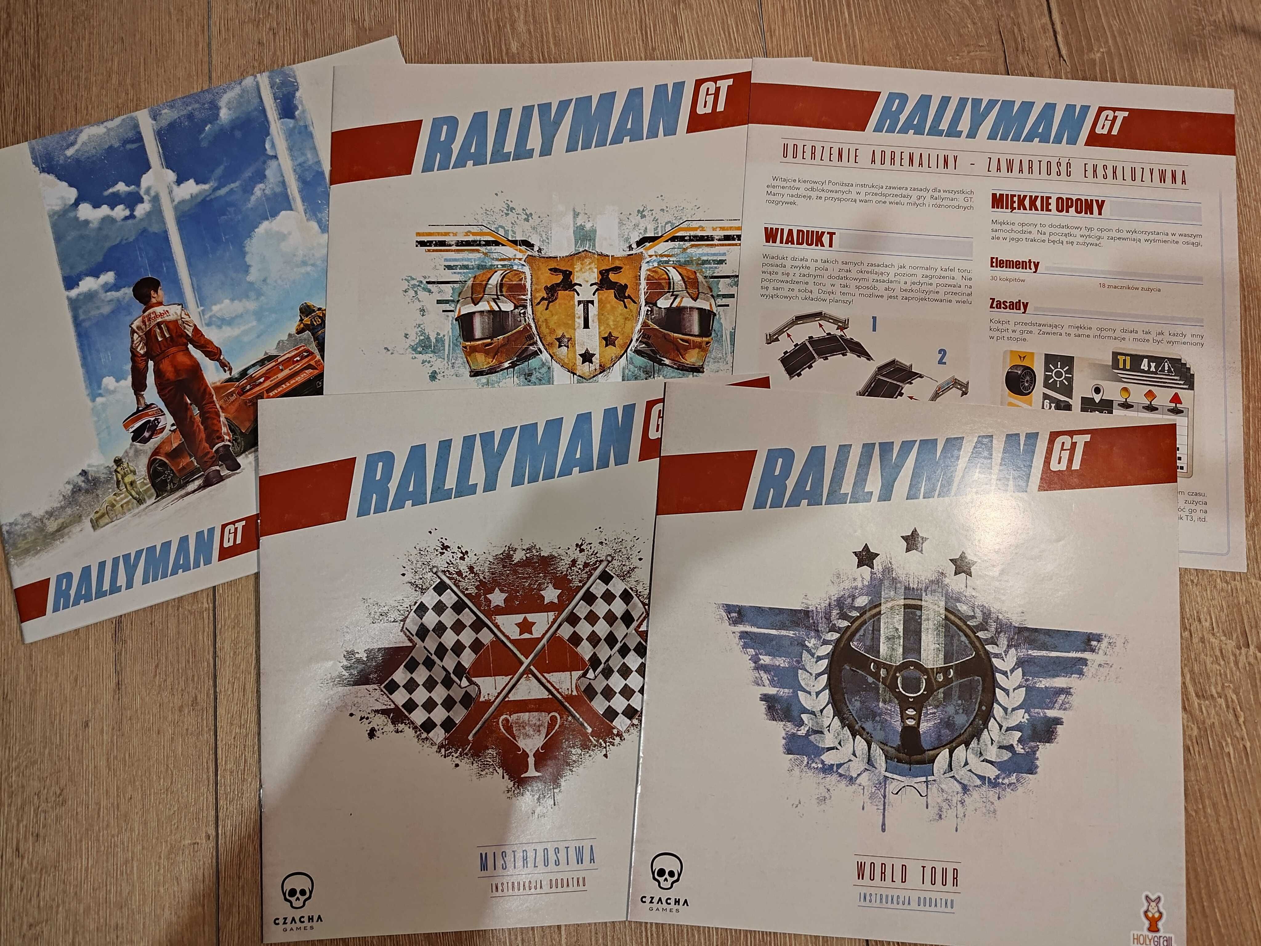 Rallyman GT - gra planszowa