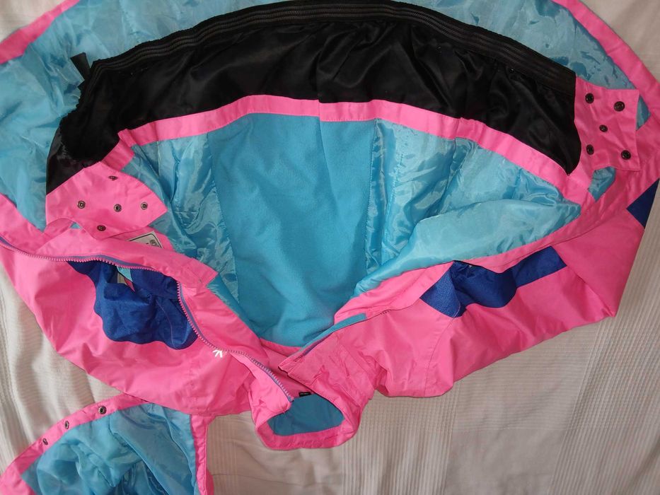 Kurtka zimowa 158/164 narciarska wodo i wiatroszczelna IDEALNA