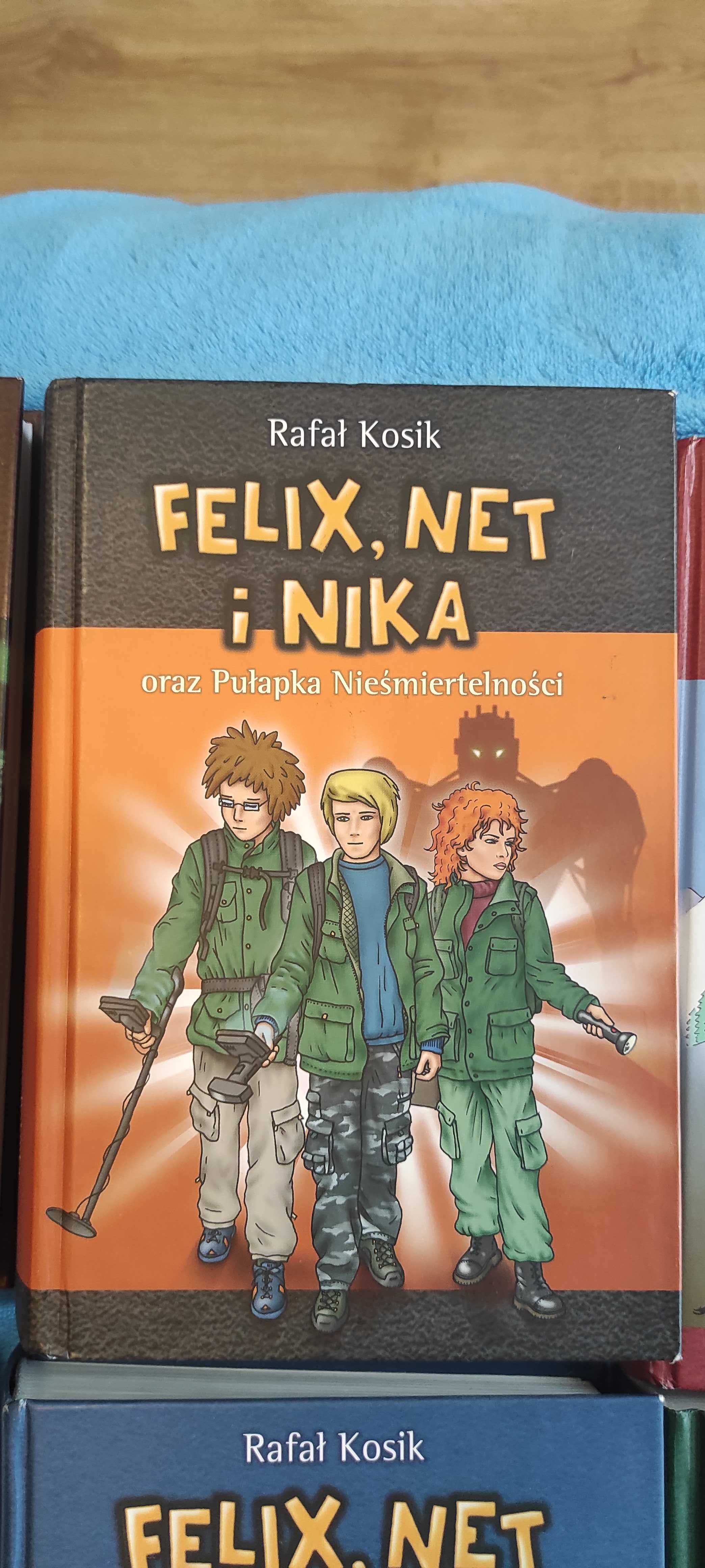 Seria książek Felix, Net i Nika Rafał Kosik książki pierwsze wydanie