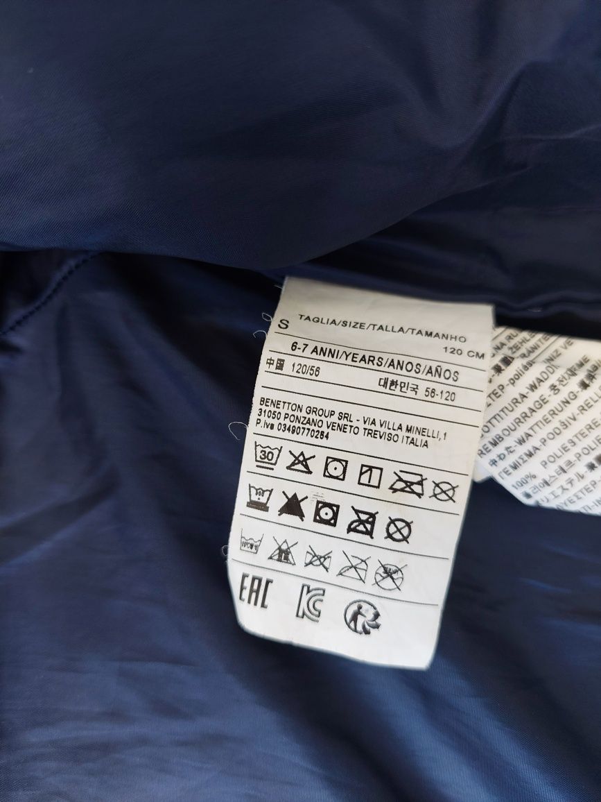 Blusão Benetton Azul