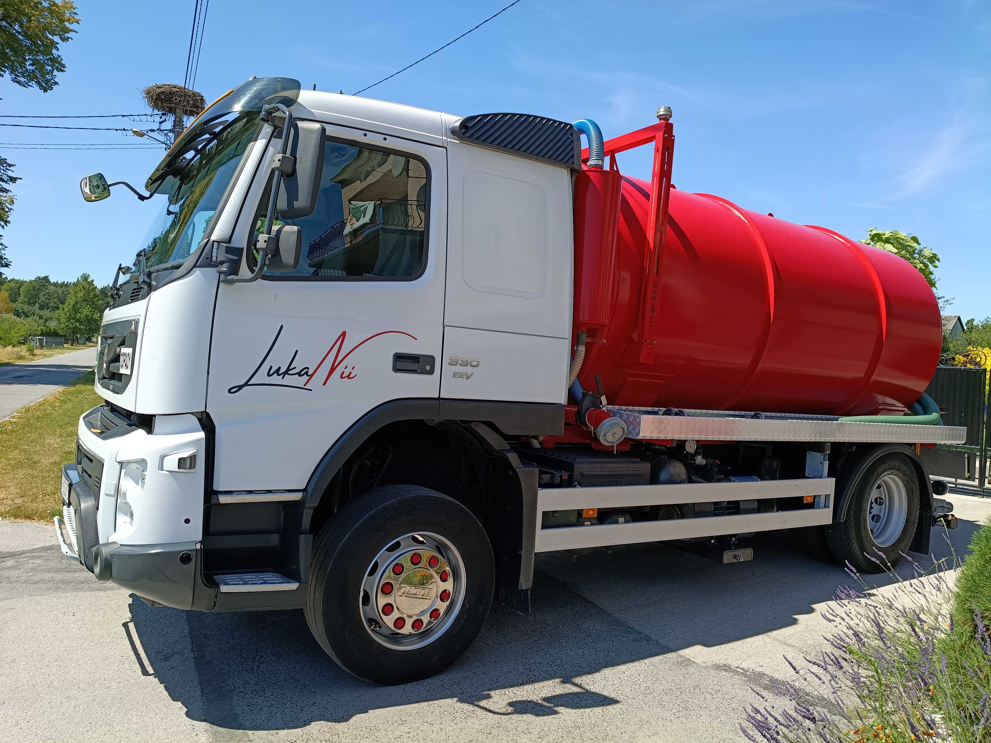 Volvo FMX beczka asenizacyjna SPECJALNY