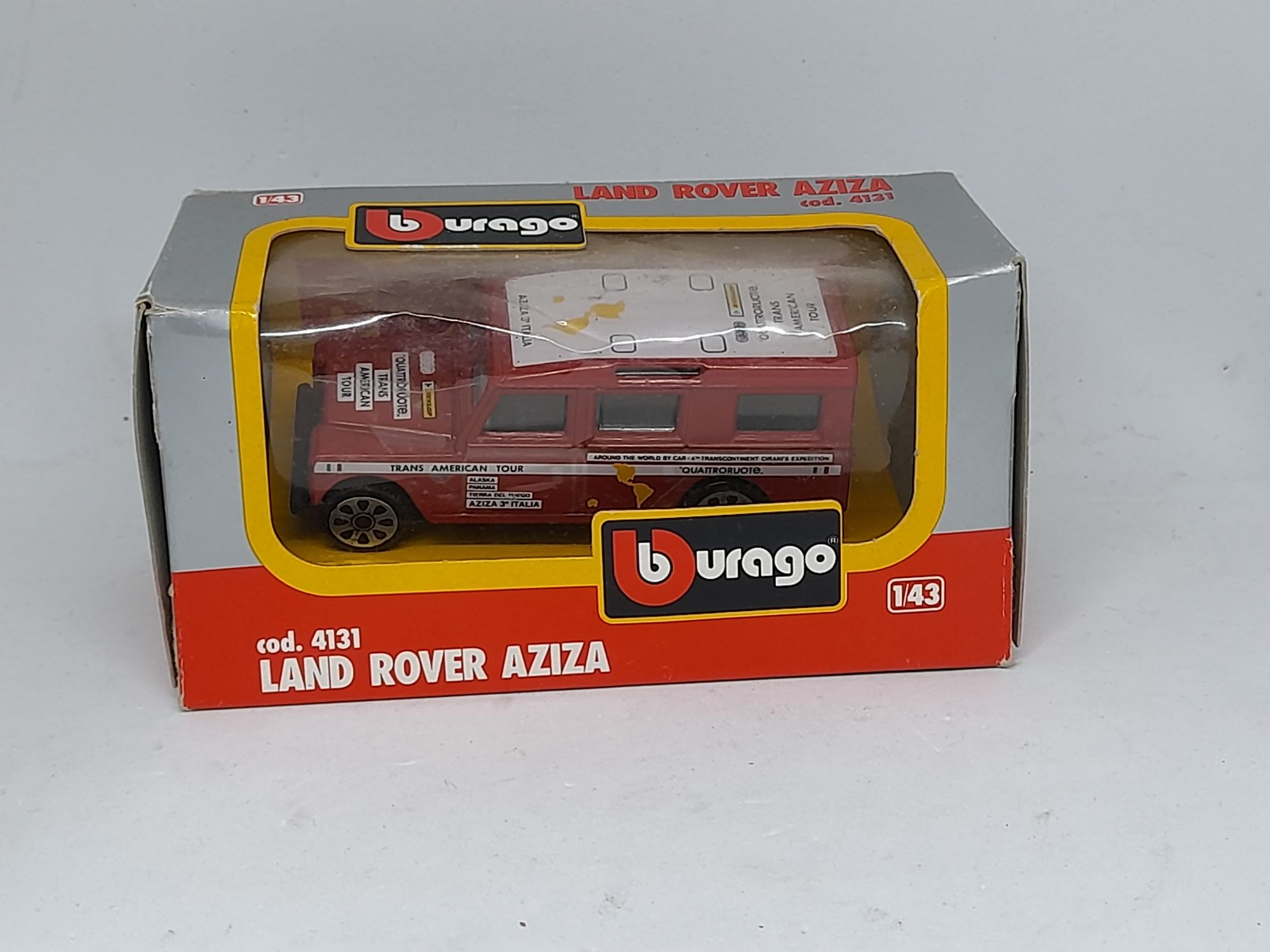 Bburago land rover Aziza 1:43 model 1:47 bburago