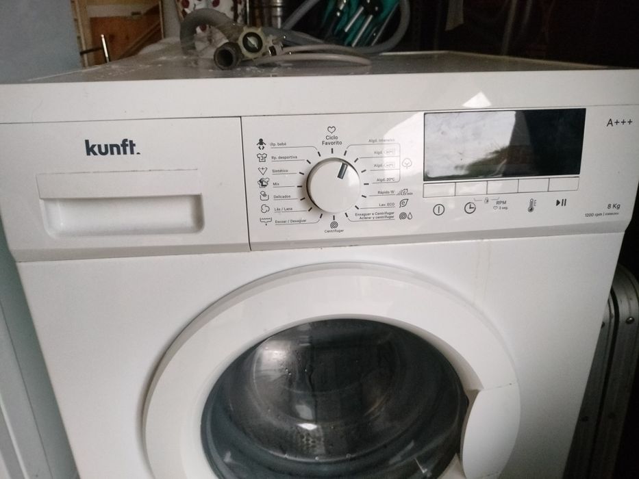 máquina de lavar roupas kunft 8kg