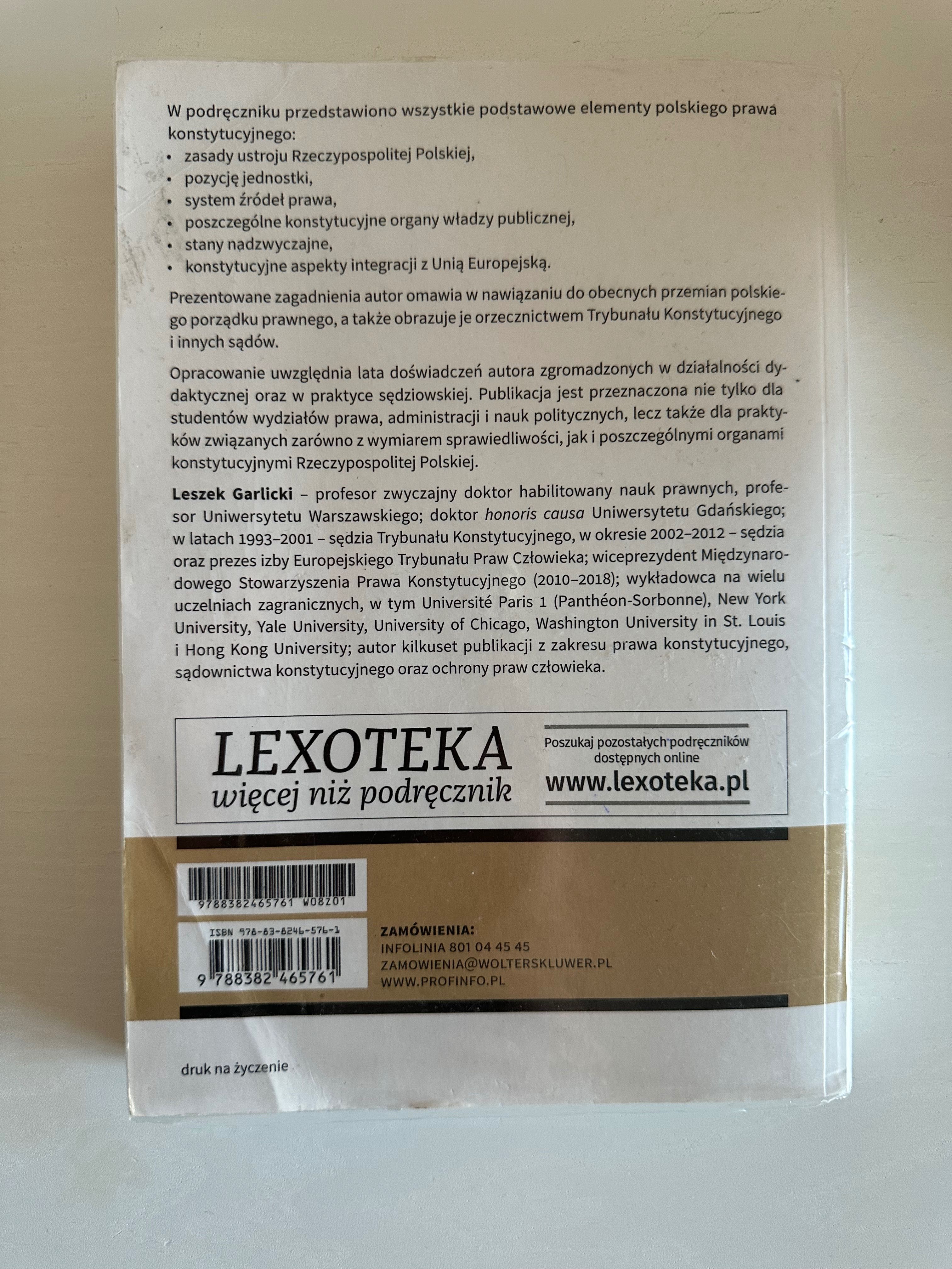 Polskie prawo konstytucyjne L.Garlicki