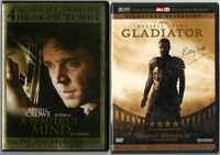 Russel Crowe – Gladiator e A Beautiful Mind - 4 DVD.