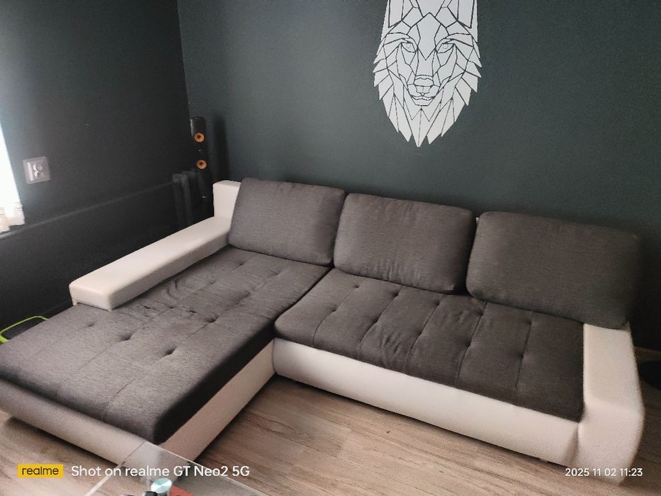 Narożnik z funkcją spania