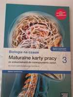 Maturalne karty pracy "Biologia na czasie 3"