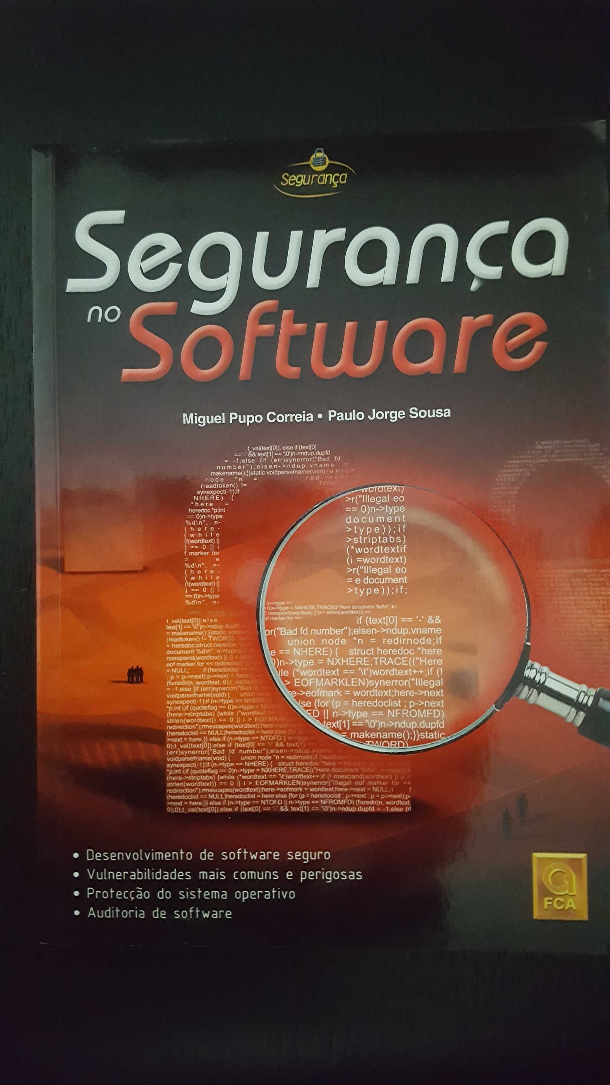 Livro "Segurança no Software"