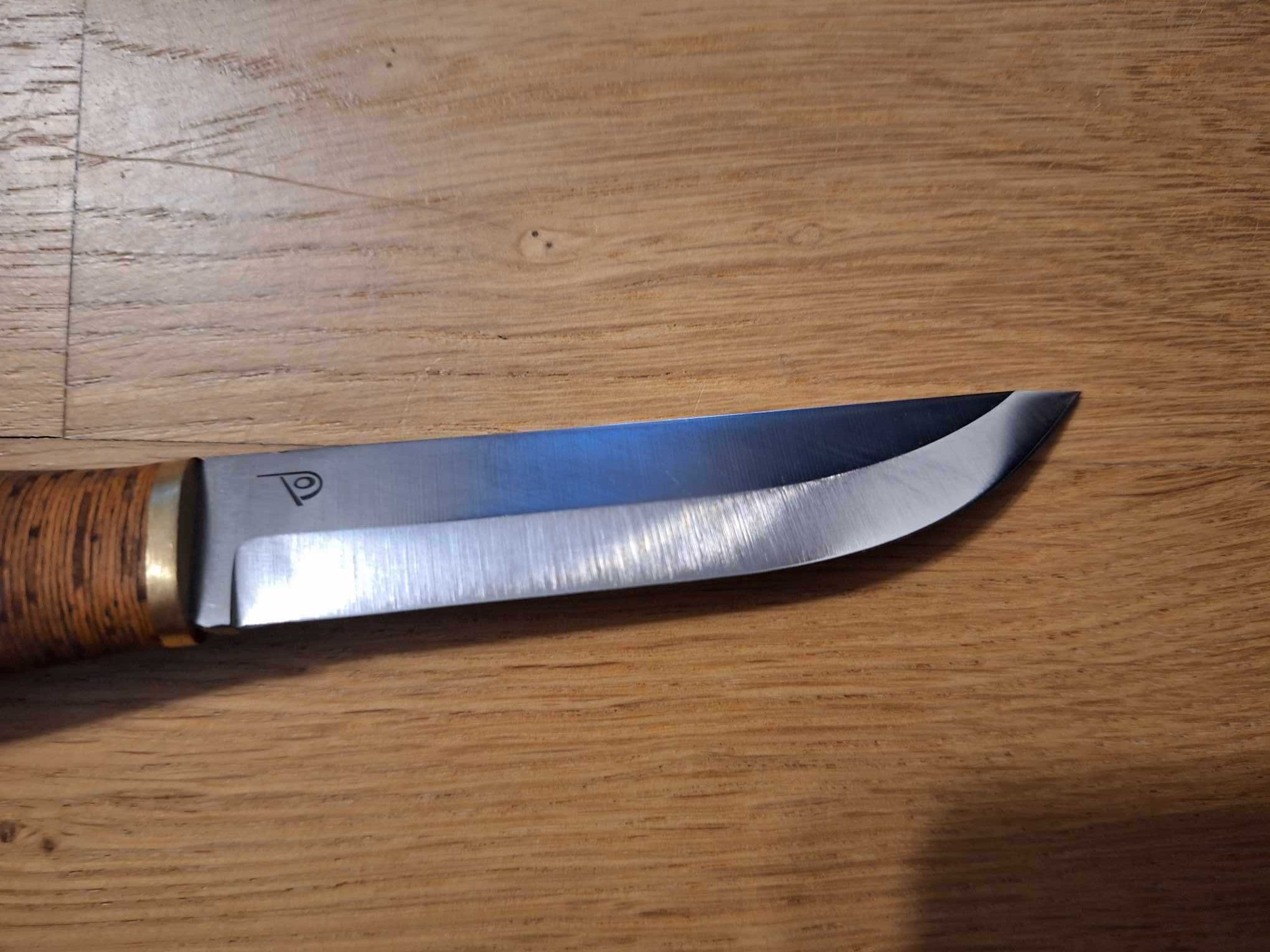 Nóż puukko polar lauri 105 custom kora brzozy
