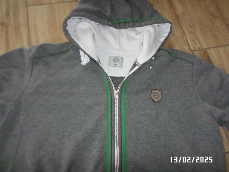 firmowa męska bluza bawełniana  FC BAYERN-XXL