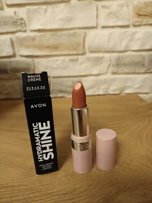 Nowa szminka Avon hydramatic shine mauve creme