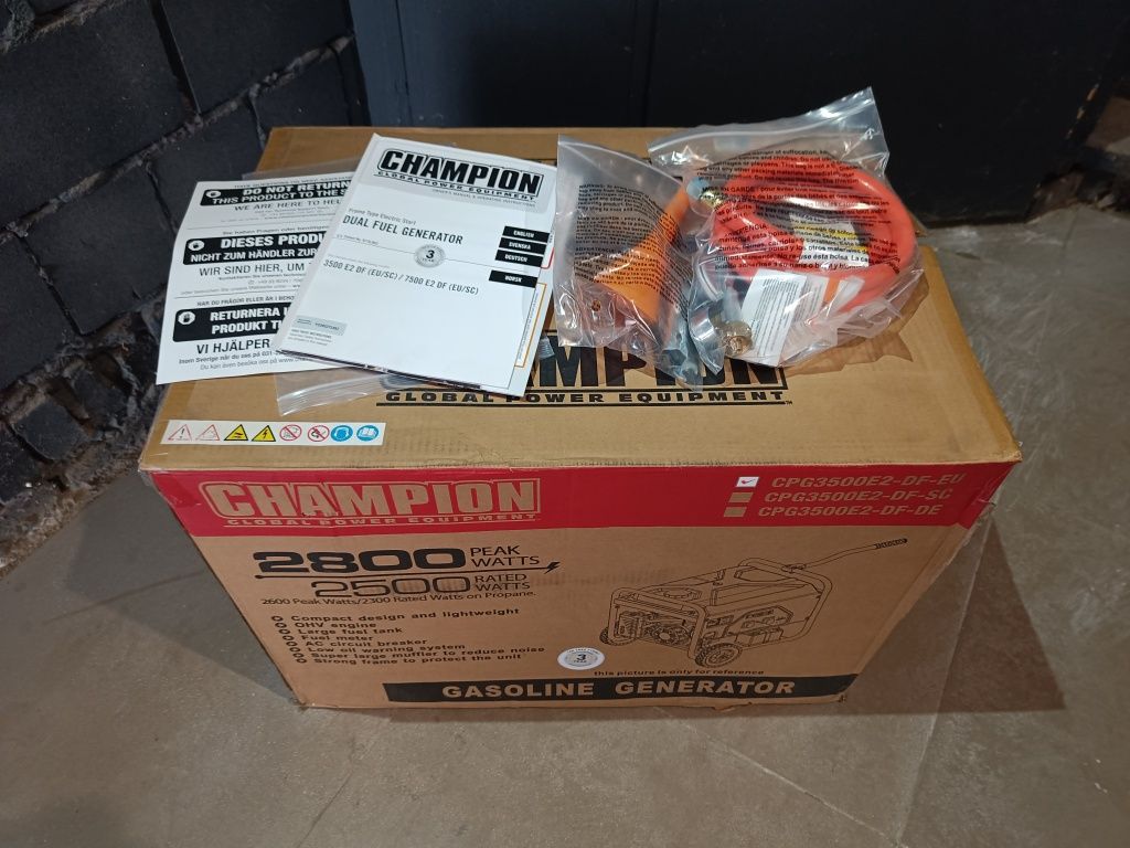 Генератор Champion CPG 3500 E2
