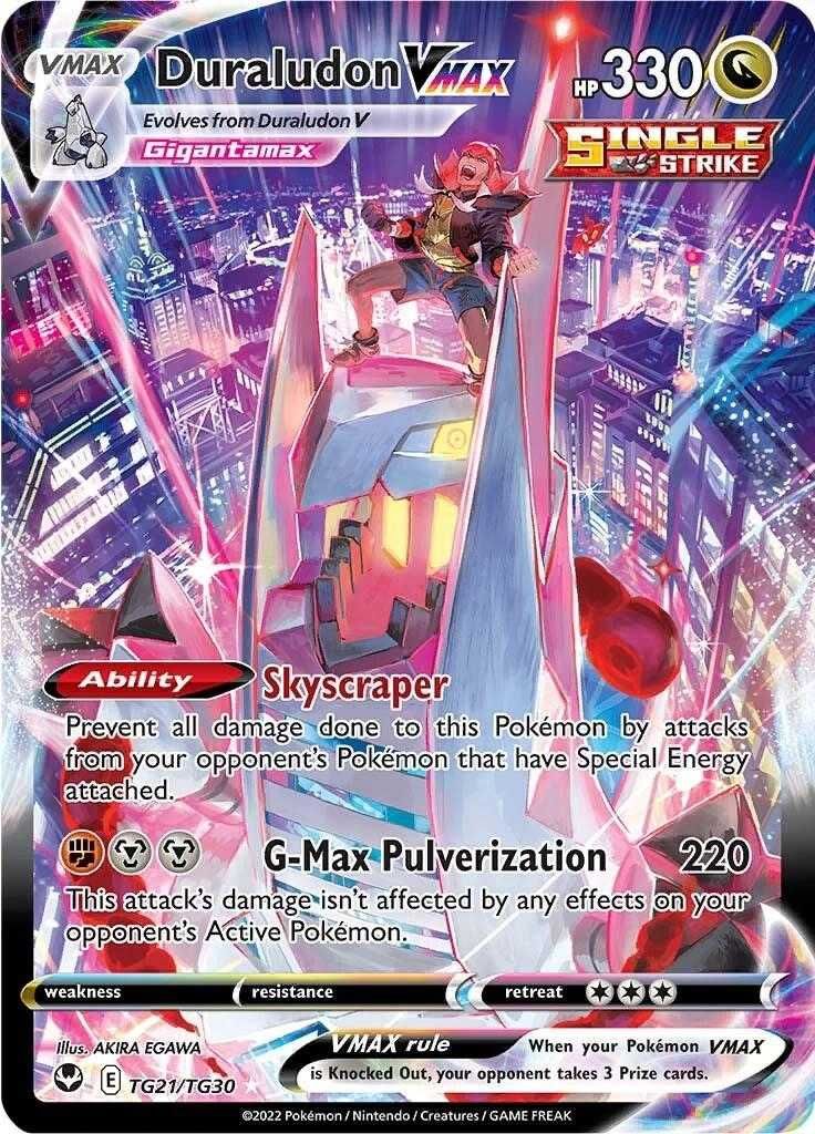 Duraludon VMAX - TG21/TG30 Tempestade de Prata Ultra Rara NM Pokémon