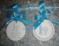 Lembranças gesso perfumado auxiliar, educador, catequista