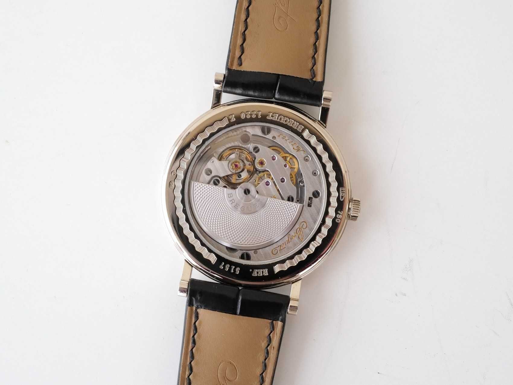 Breguet Classique Ultra Slim 18K White Gold Deployant Clasp 38mm